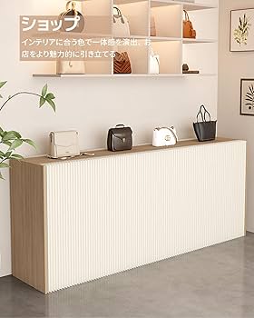 展示台高さ2.2ｍ長さ1-2ｍ陳列用品組立不要折りたたみパーテーション間仕切り Amazon｜貯物展示台 長展示台 紙展示台 折りたたみ可 ペーパー